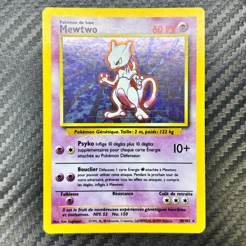 Mewtwo 10/102 - Set de Base - EXC+