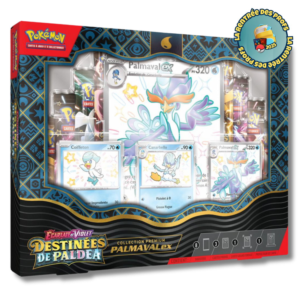 Coffret Destinées de Paldea – Palmaval EX