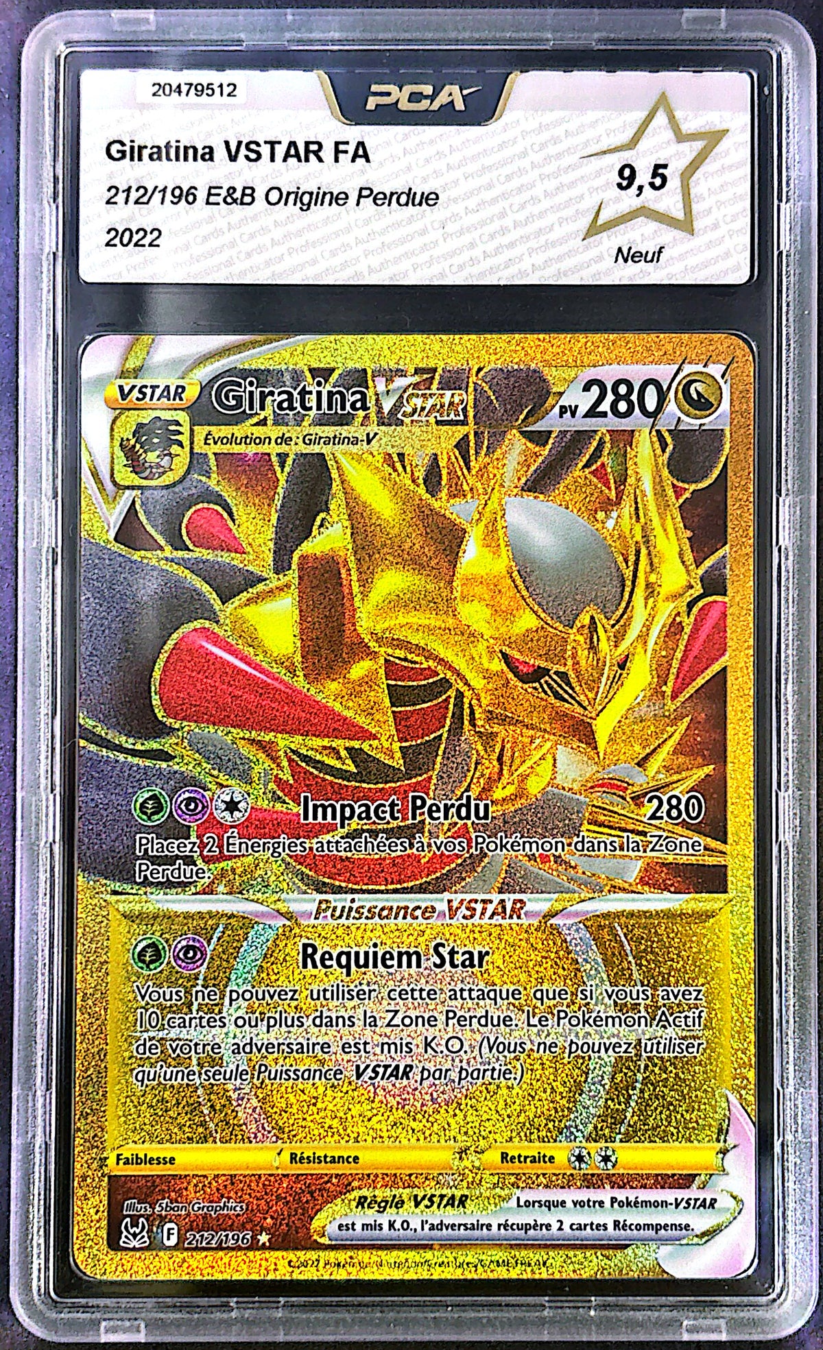 Giratina 212/196 PCA 9,5