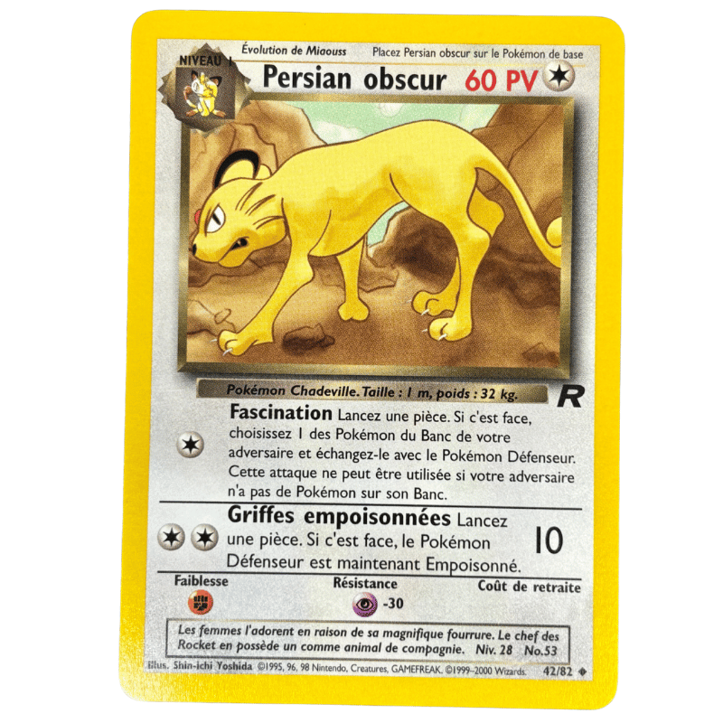 Persian obscur 42/82 - Team Rocket - NM