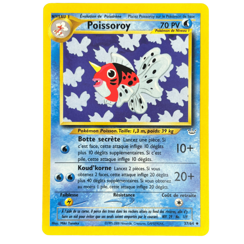Poissoroy 37/64 - Neo Revelation - NM