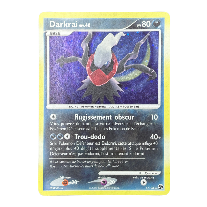Darkrai 4/106 - Duels au Sommet - EXC+
