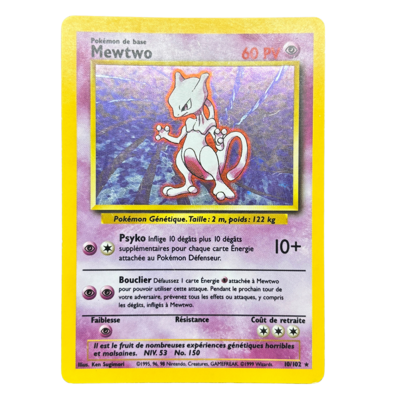 Mewtwo 10/102 - Set de Base - TBE+