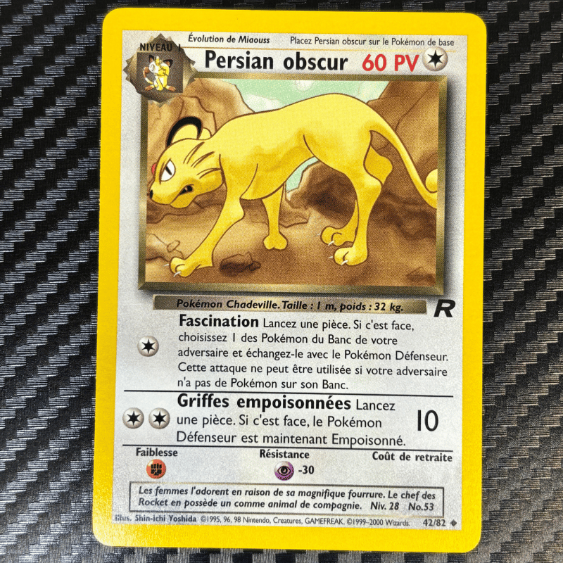 Persian obscur 42/82 - Team Rocket - NM