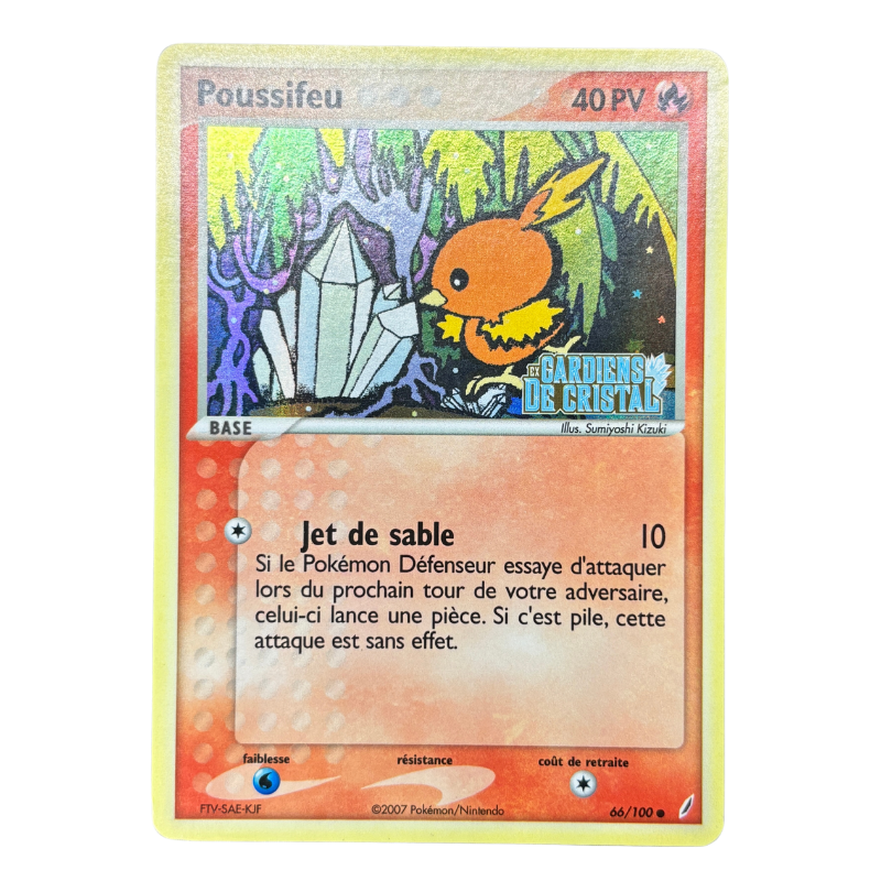 Poussifeu 66/100 - Gardiens de Cristal - TBE+