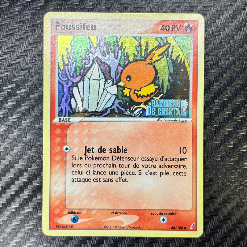 Poussifeu 66/100 - Gardiens de Cristal - TBE+
