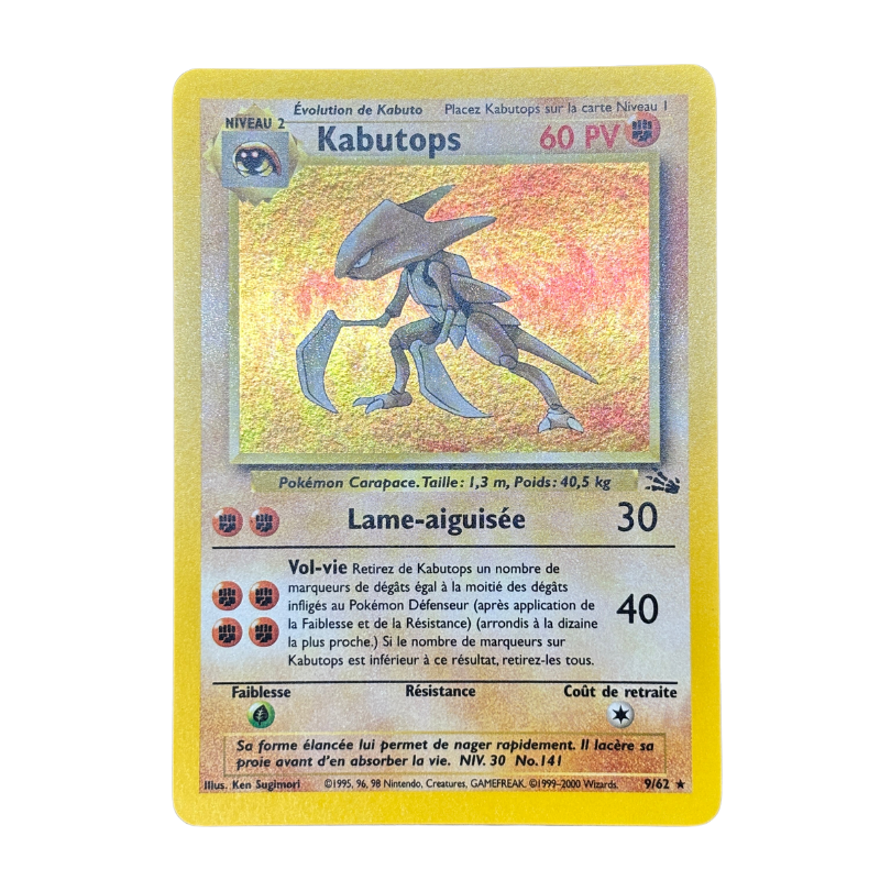 Kabutops 9/62 - Fossile- NM