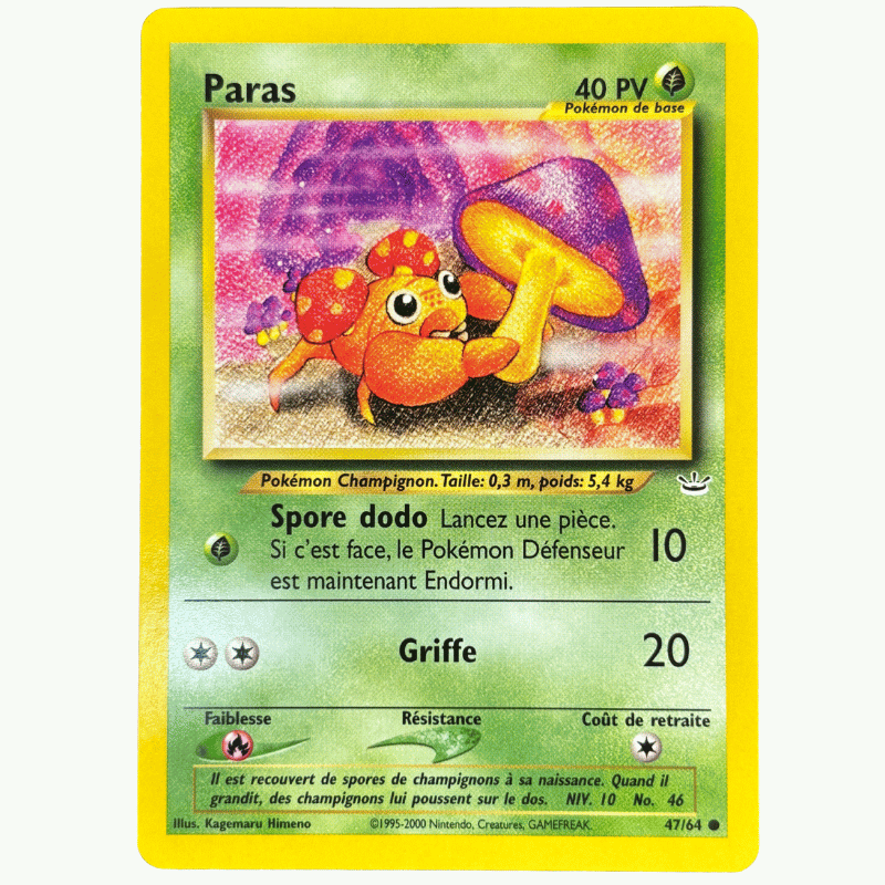 Paras 47/64 - Neo Revelation - NM