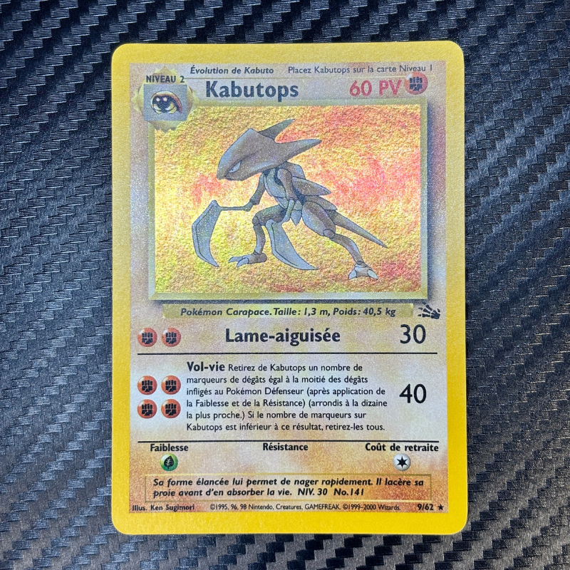 Kabutops 9/62 - Fossile- NM