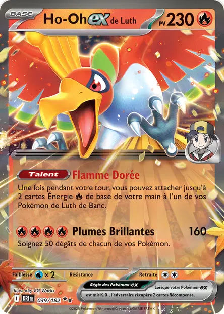Ho-Oh ex de Luth 039/182 - Rivalités Destinées