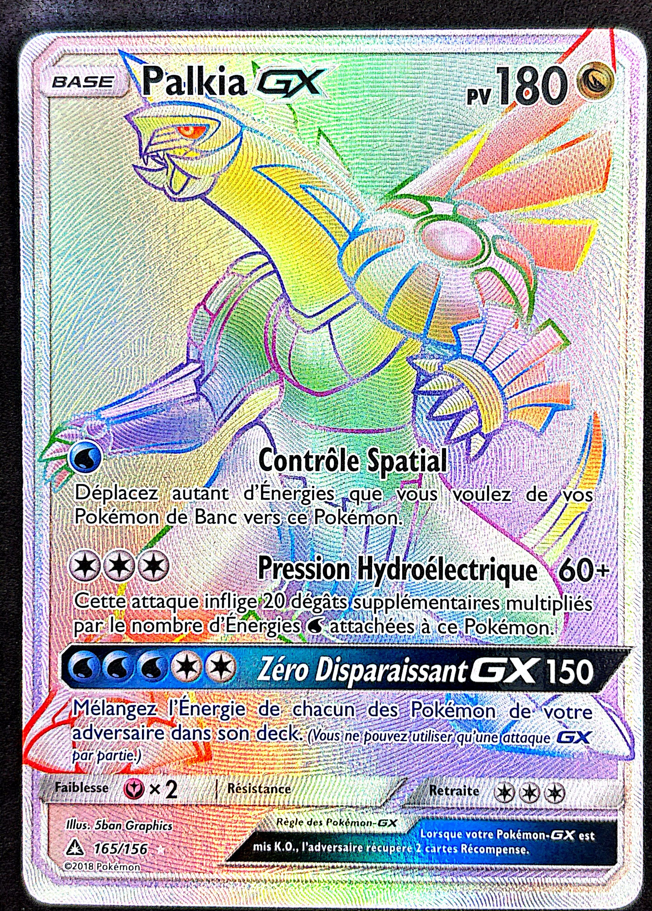 Palkia GX 165/156 Ultra prisme | MINT