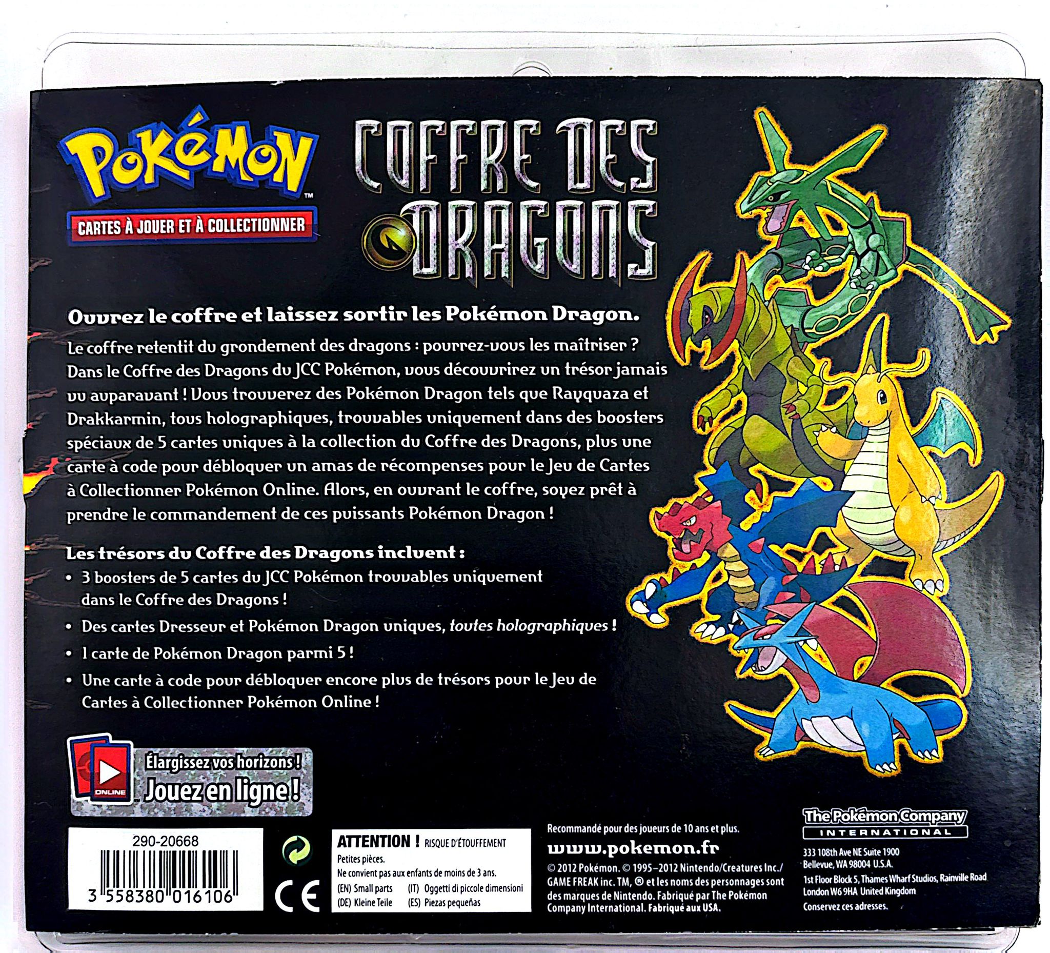 Tripack NB Coffre des Dragons *