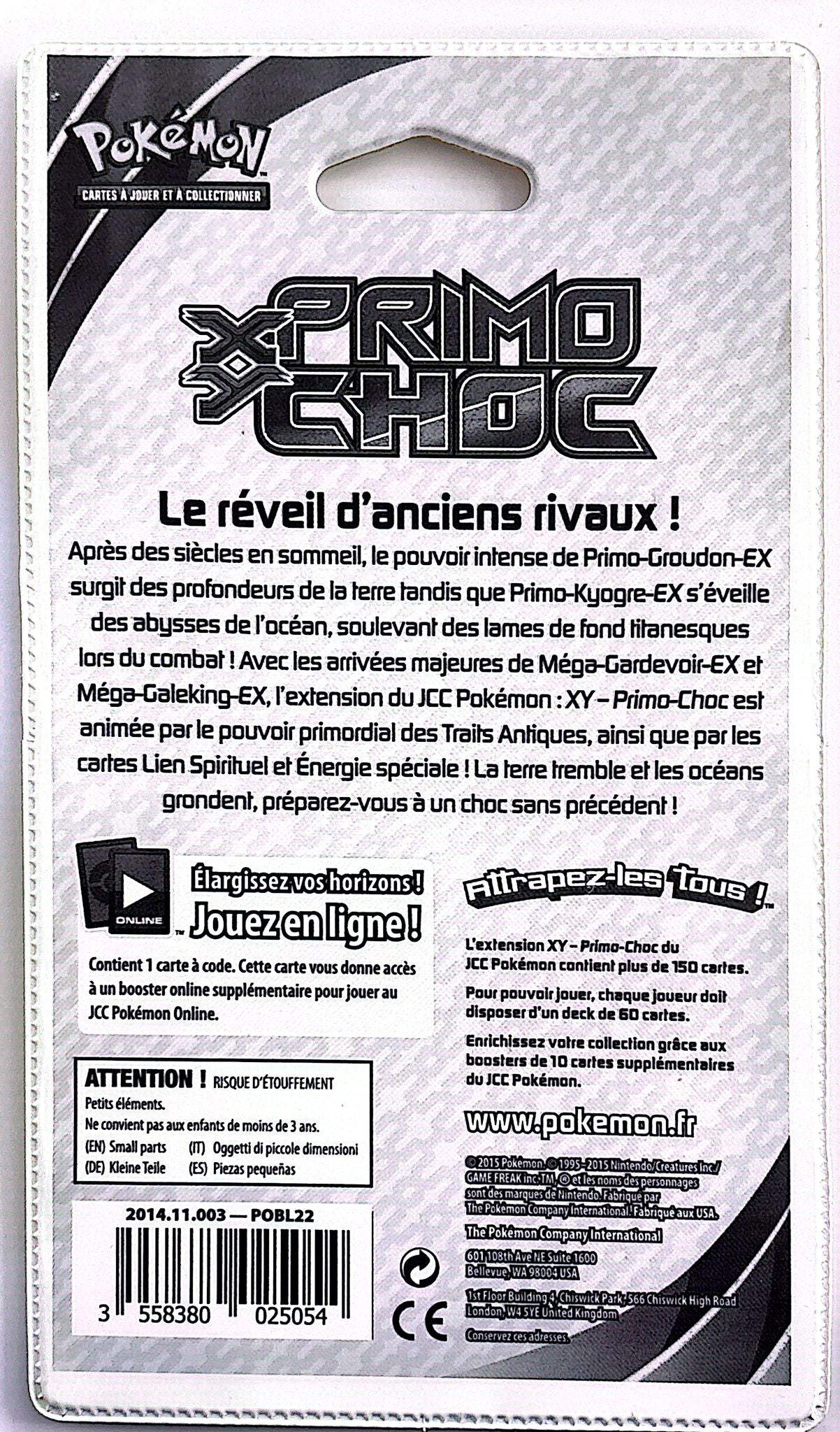 Blister XY Primo-Choc (Gardevoir) *