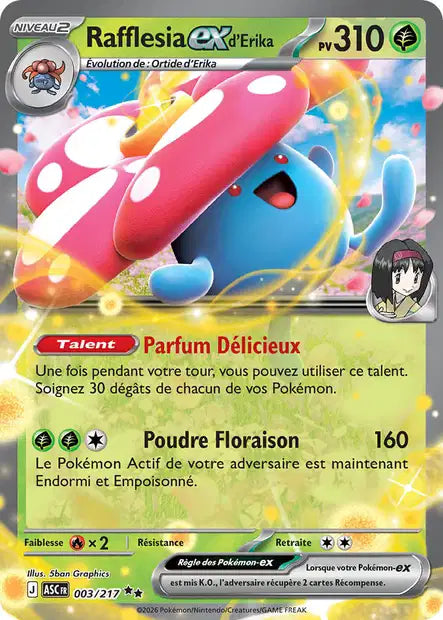 Rafflesia d'Erika ex 003/217 Héros Transcendants