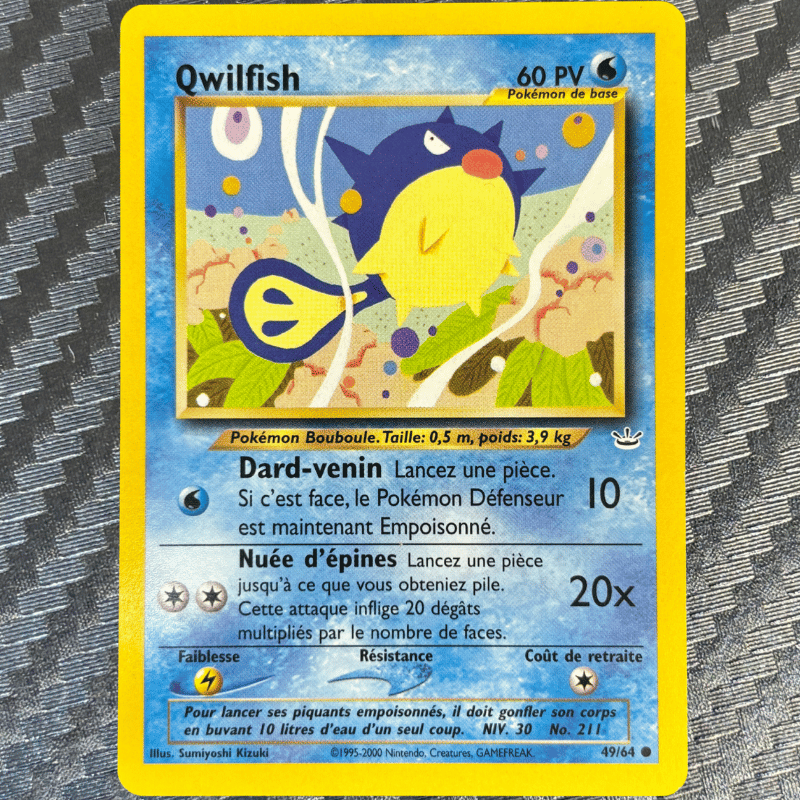 Qwilfish 49/64 - Neo Revelation - NM