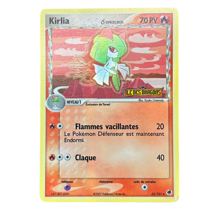 Kirlia 33/101 - Île des Dragons - EXC+