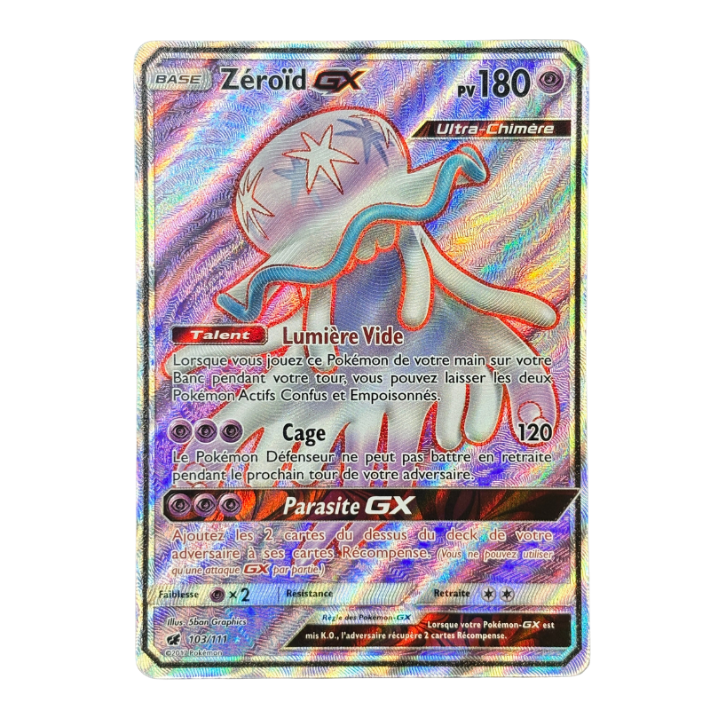 Zeroïd GX 103/111 - Invasion Carmin - MINT