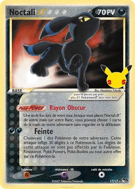 Noctali Star 17/17 - Célébrations