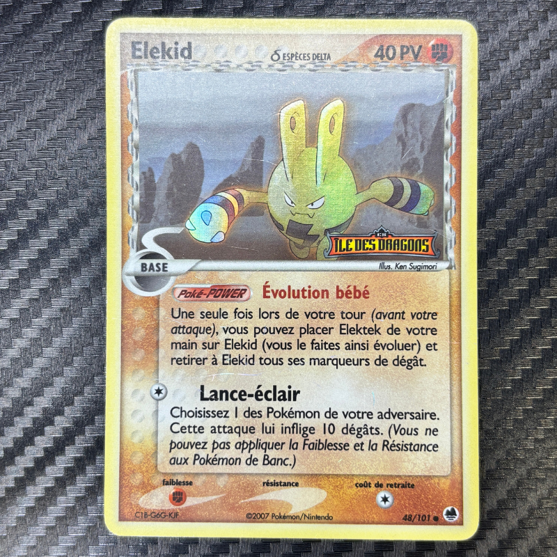 Elekid 48/101 - Île des Dragons - EXC