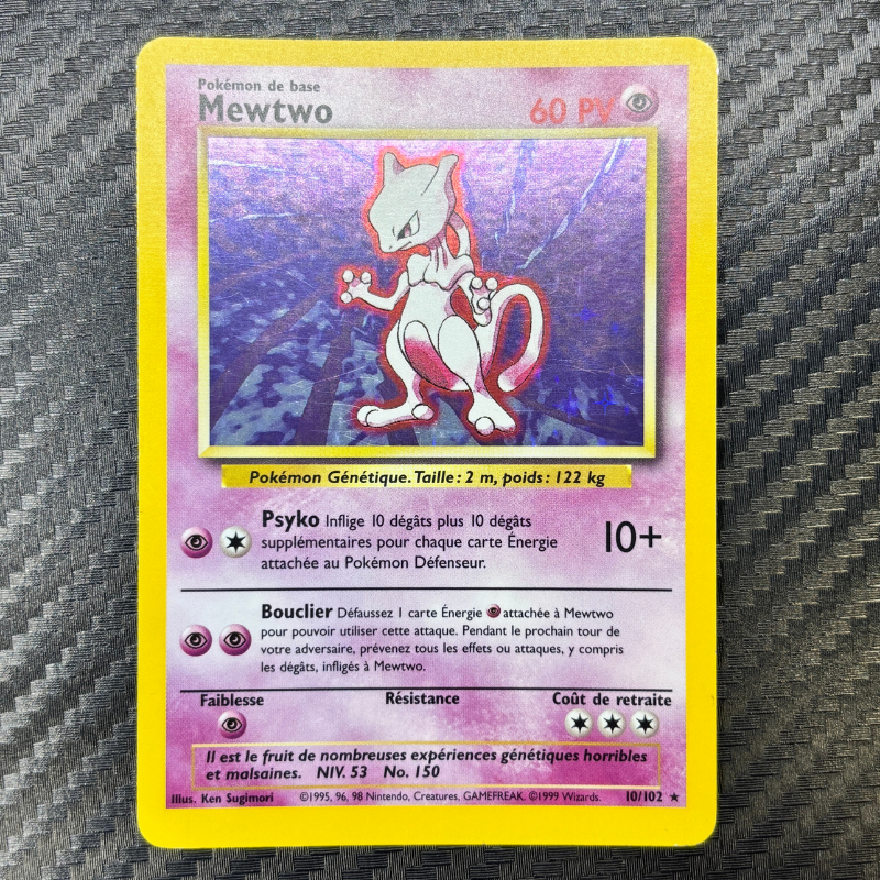 Mewtwo 10/102 - Set de Base - EXC