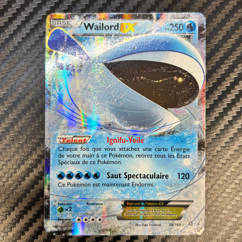 Wailord Ex 38/160 – Primo Choc - MINT