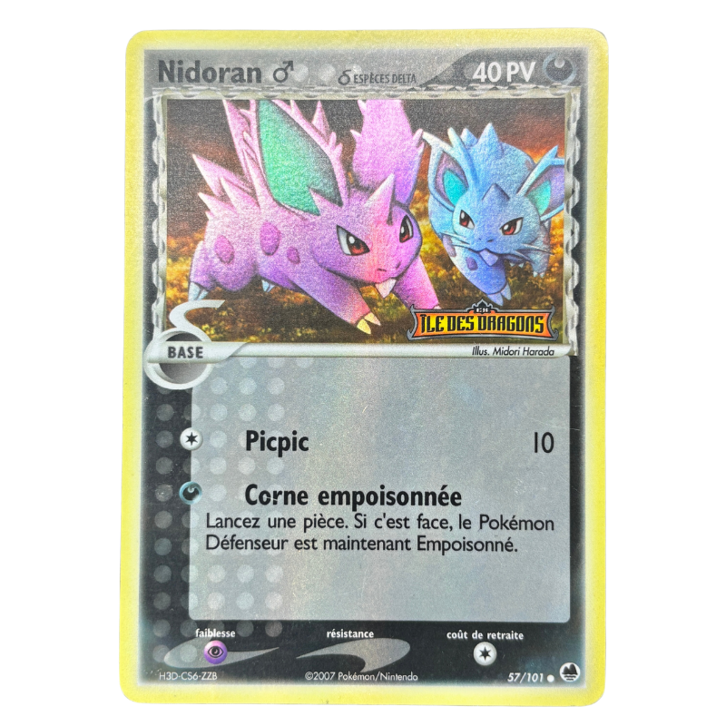 Nidoran 57/101 - Île des Dragons - EXC+