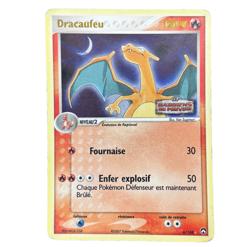 Dracaufeu 6/108 - Gardiens du Pouvoir - TBE