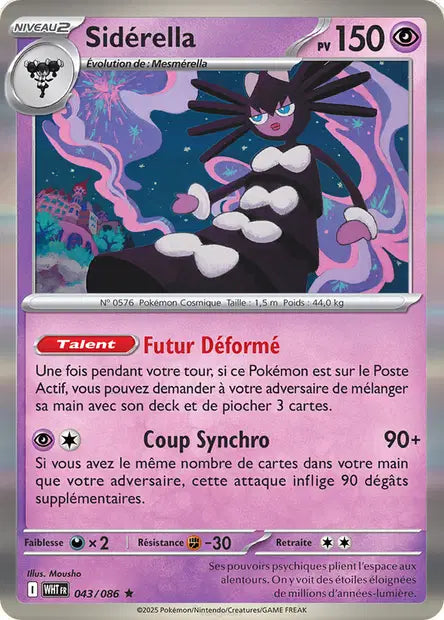 Siderella 043/086 Pokeball - Flamme blanche