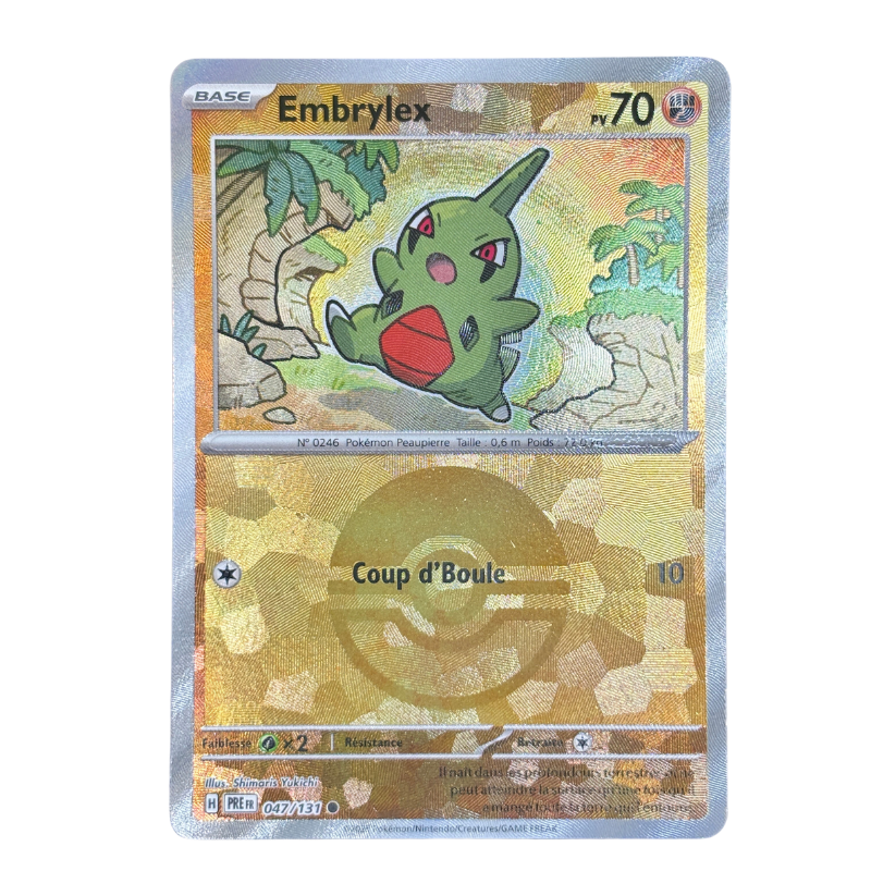 Embrylex 047/131 - Pokeball Évolution Prismatique