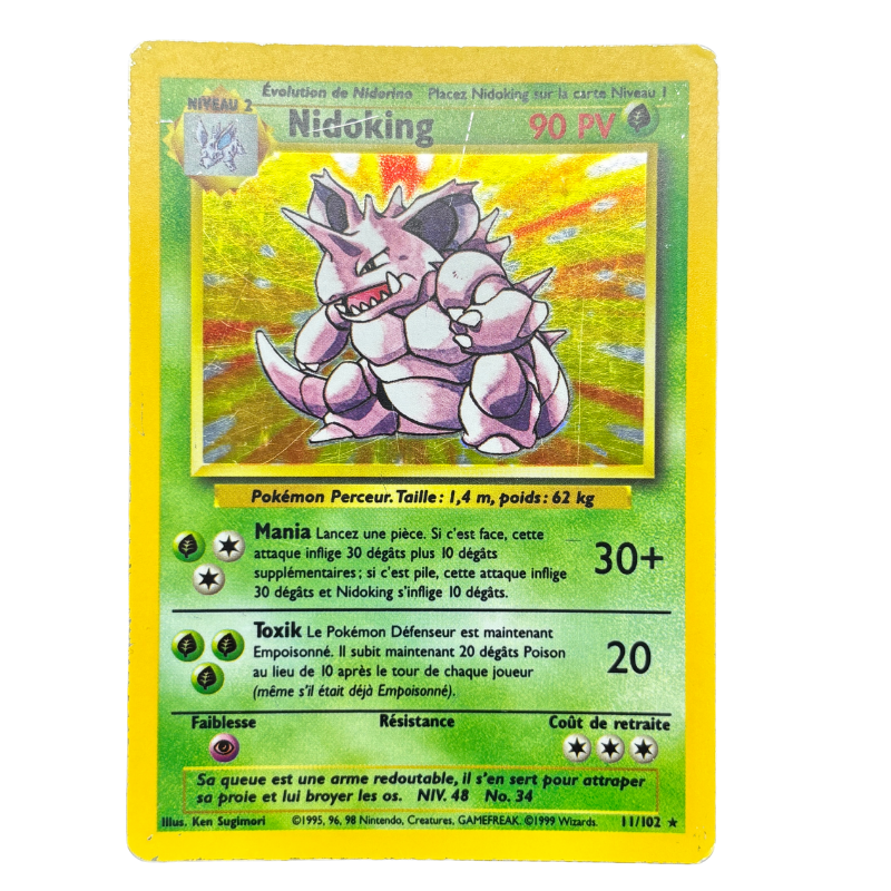 Nidoking 11/102 - Set de Base - EXC