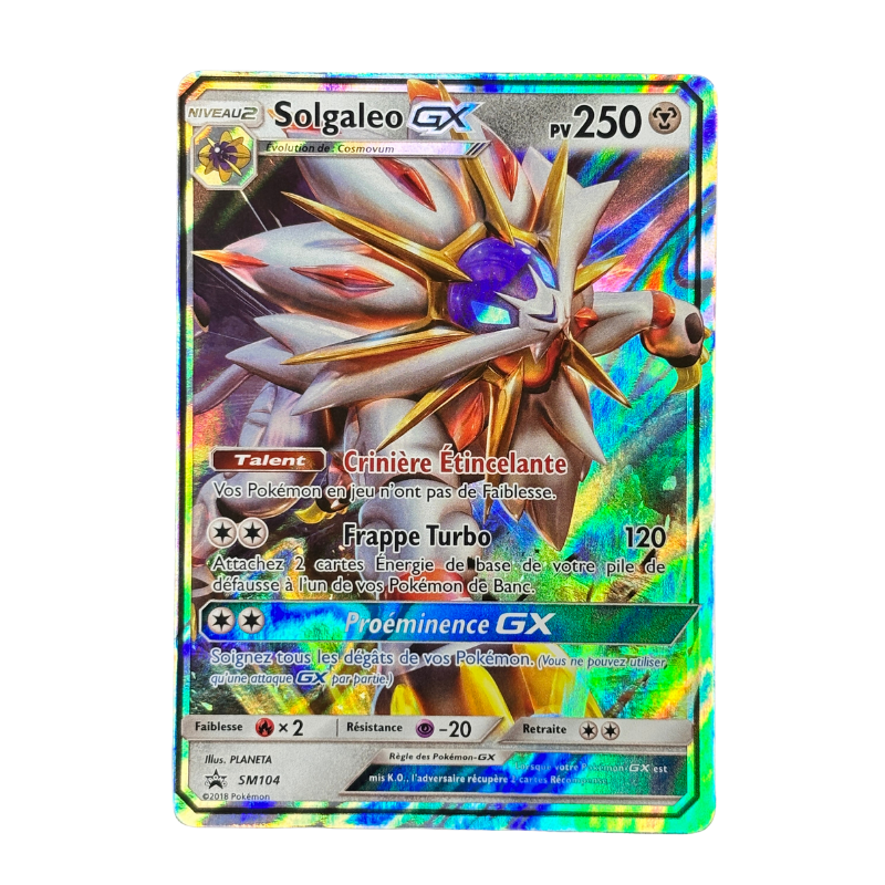 Solgaleo GX SM104 - Promo Soleil & Lune - EXC+