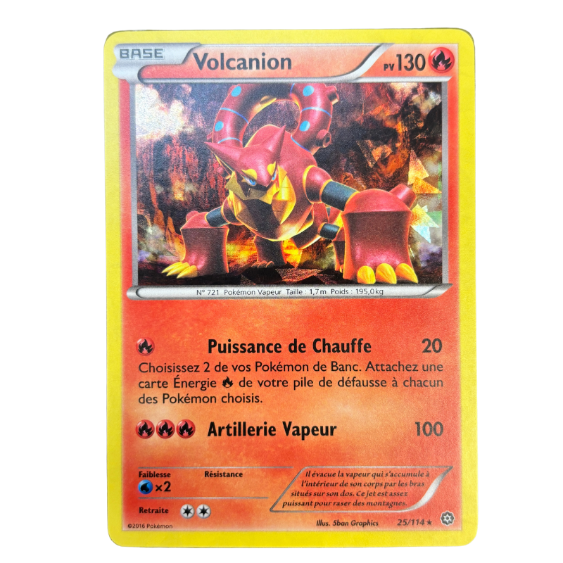 Volcanion 25/114 – Offensive Vapeur - MINT