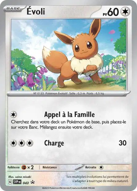Evoli svp 043 Promo black star