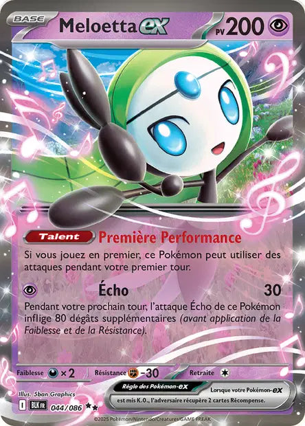 Meloetta 044/086 - Foudre Noire