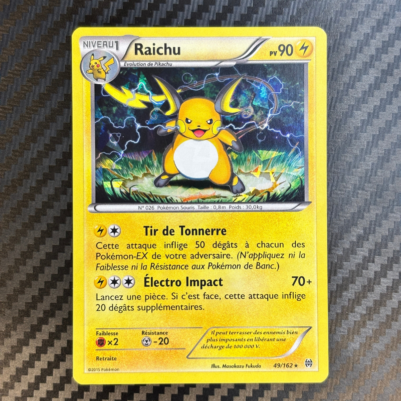 Raichu 49/162 Impulsion turbo – NM