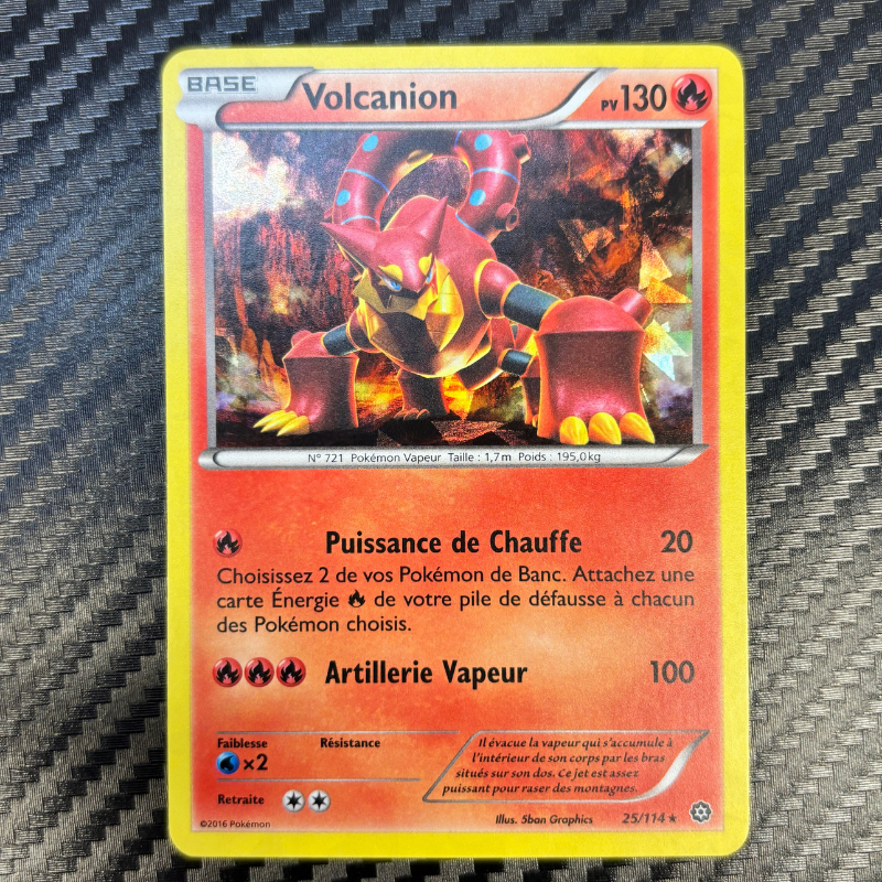 Volcanion 25/114 – Offensive Vapeur - MINT