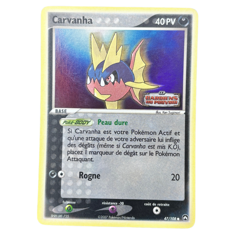 Carvanha 47/108 - Gardiens du Pouvoir - EXC