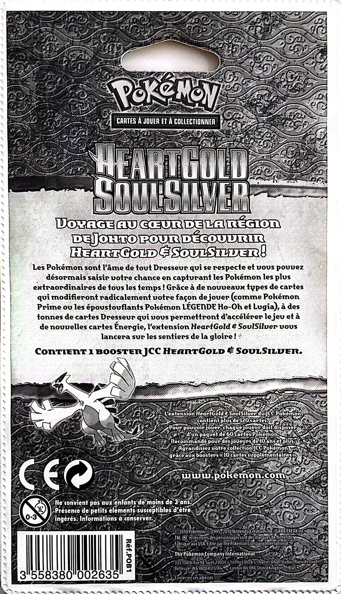 Blister Heartgold Soulsilver Ho-Oh *