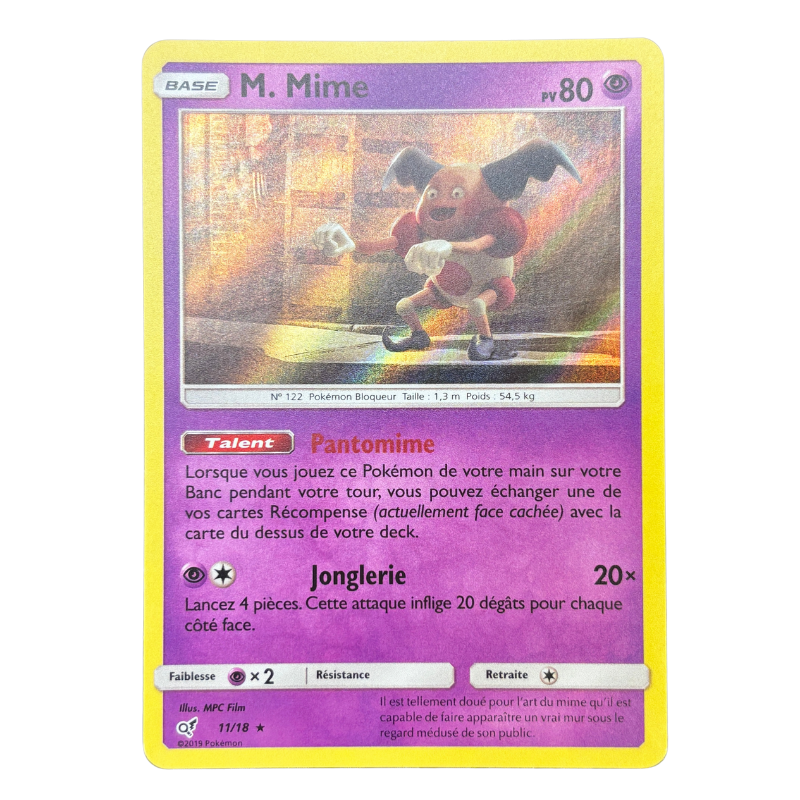 M.Mime 11/18 - Détective Pikachu - NM