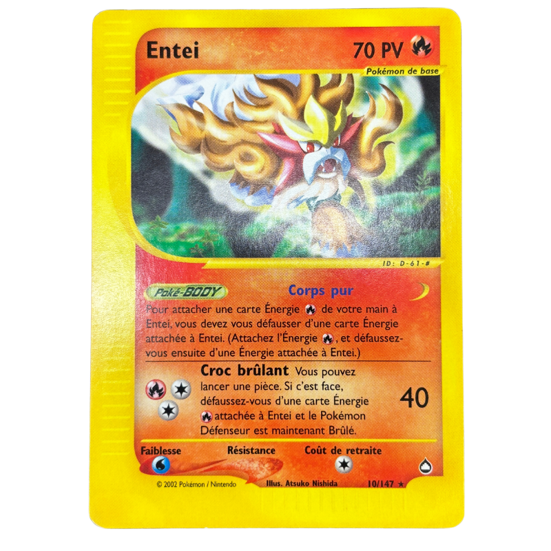 Entei 10/147 - Aquapolis - NM
