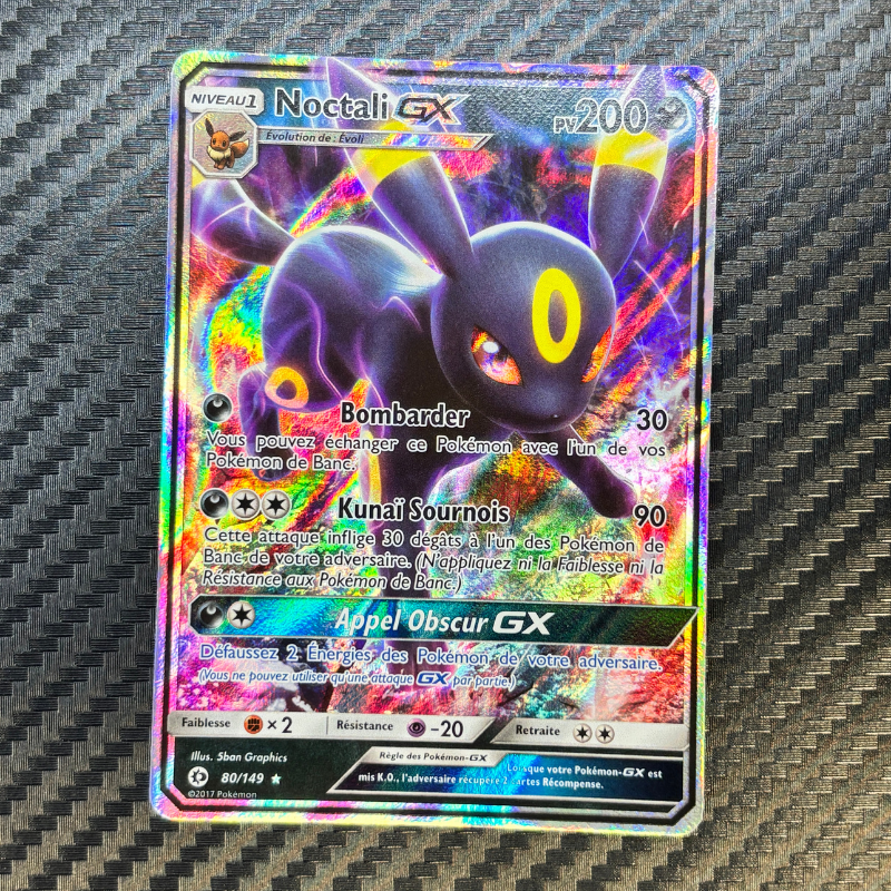 Noctali GX 80/149 - Soleil et Lune -EXC+