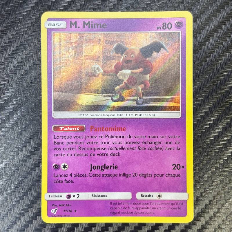 M.Mime 11/18 - Détective Pikachu - NM
