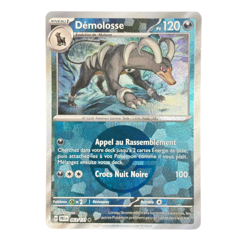 Demolosse 063/131 - Pokeball Évolution Prismatique
