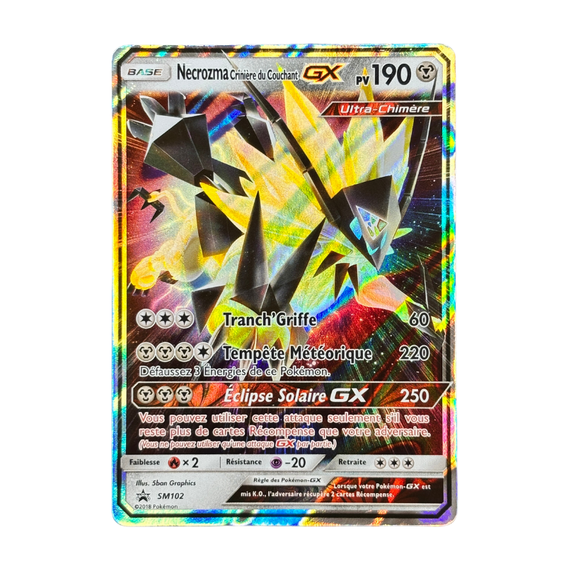 Necrozma GX SM102 - Promo Soleil & Lune - EXC+