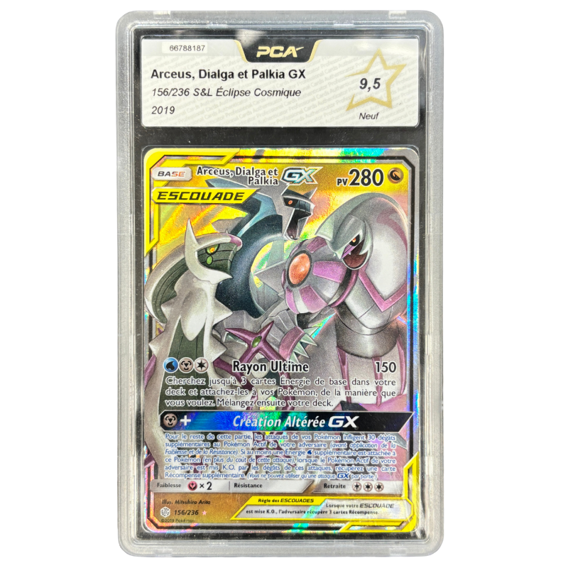 Arceus, Dialga et Palkia GX – PCA 9,5