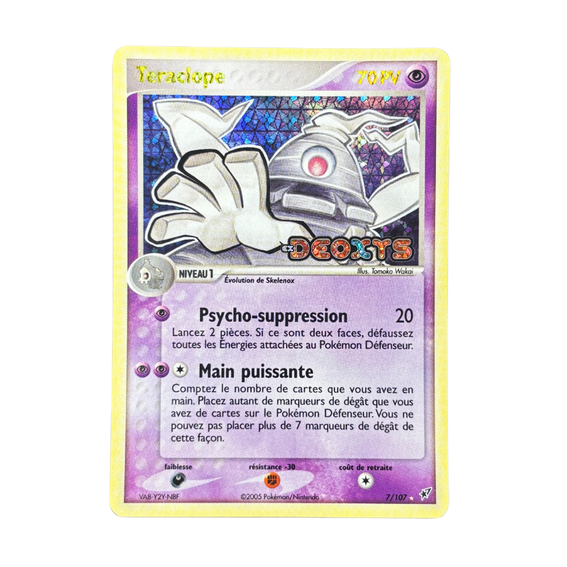 Teraclope 7/107 - Deoxys - NM