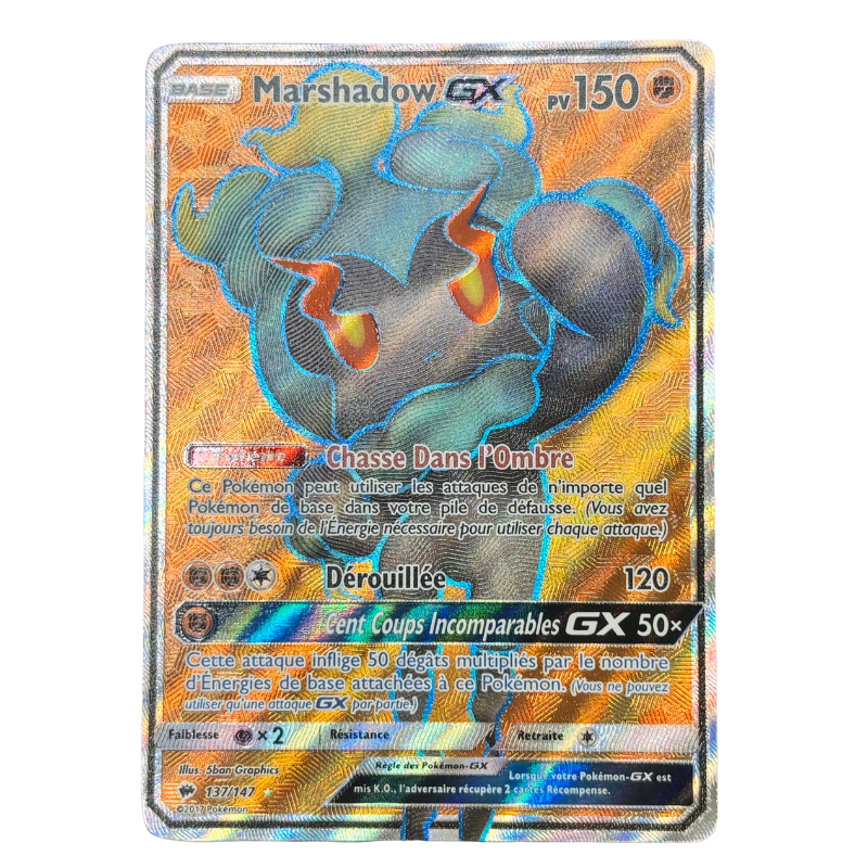 Marshadow GX (1) 137/147 - Ombres Ardentes - NM