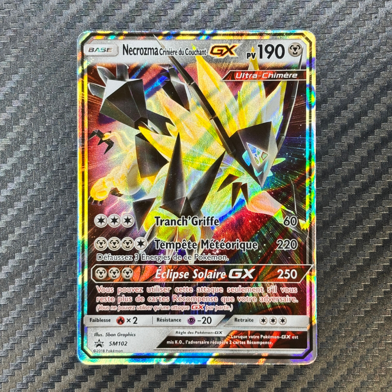 Necrozma GX SM102 - Promo Soleil & Lune - EXC+
