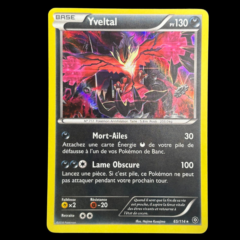 Yveltal offensive vapeur 65/114 – NM