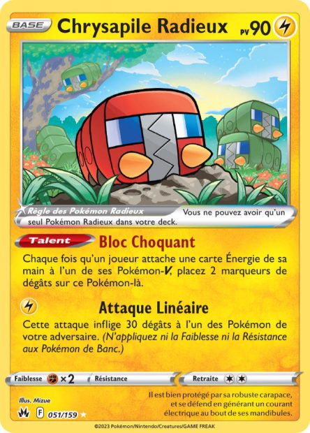 Chrysapile Radieux 051/159 - Zénith Suprême